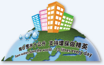 Save water, save the world – 10 litres every day photo