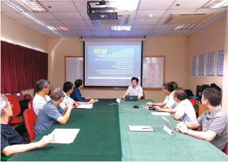 Reliability Centred Maintenance (RCM) meeting at Pak Kong Water Treatment Works Photo