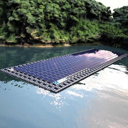 Installation of Floating PV System