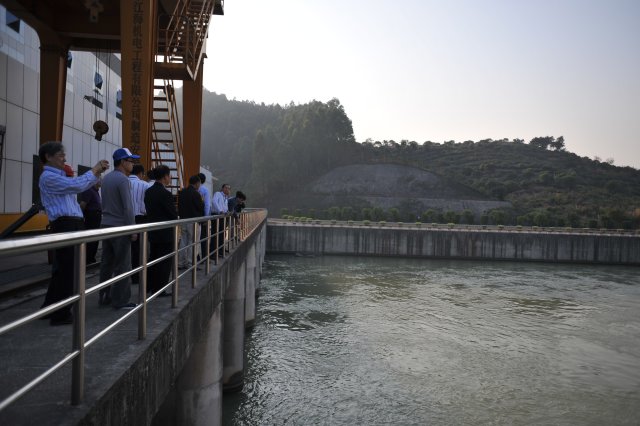 Photo 18 - The intake channel of the Qiling Pumping Station.