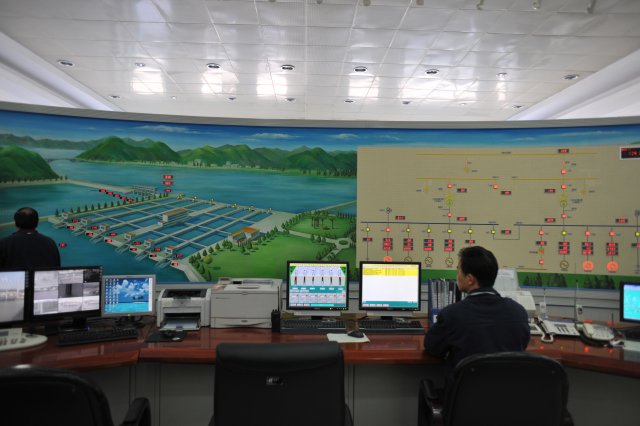 Photo 26 - The control panel of the Bio-nitrification Plant.