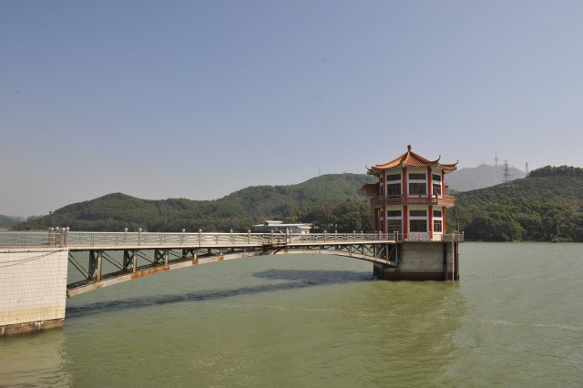 Photo 29 - The Shenzhen Reservoir Draw-off Tower.