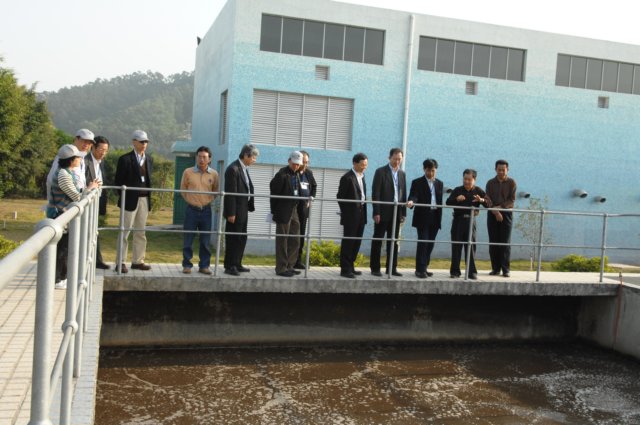 Photo 13 - Huizhou Meilake Water Purification Centre - Briefing of the treatment process