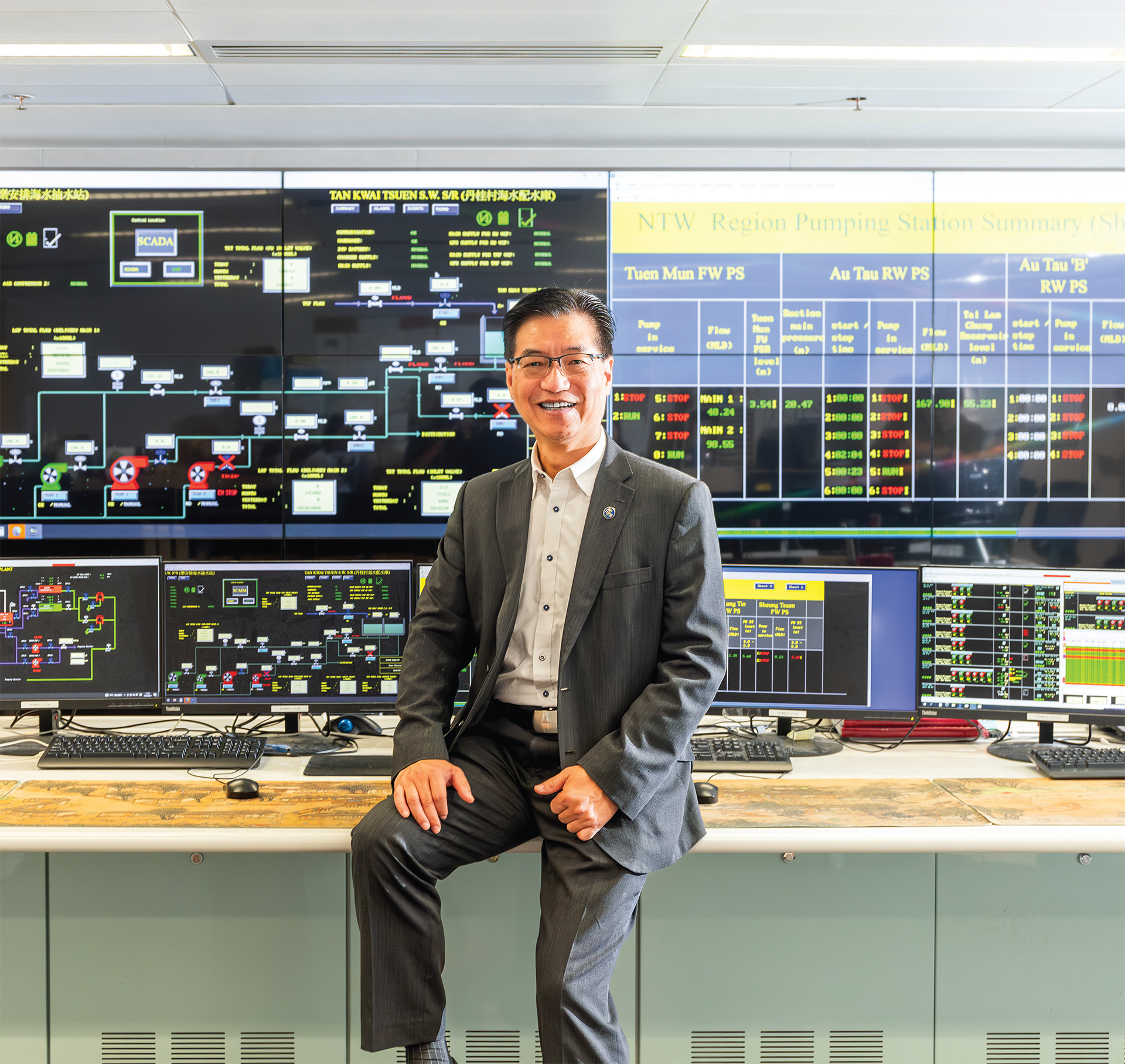 Ir CHAU Sai-wai, JP, Deputy Director of Water Supplies