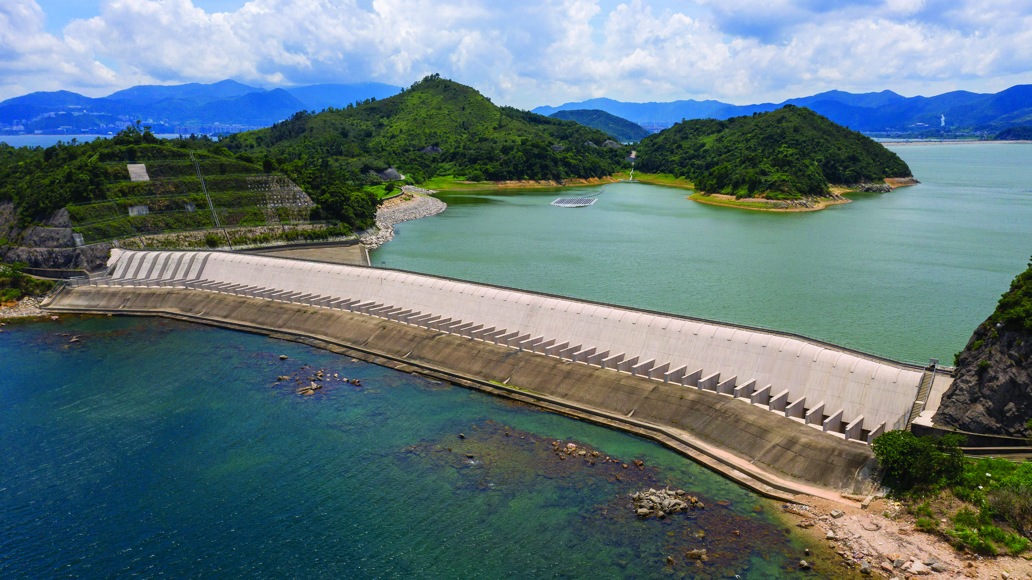 Subsidiary Dam of Plover Cove Reservoir