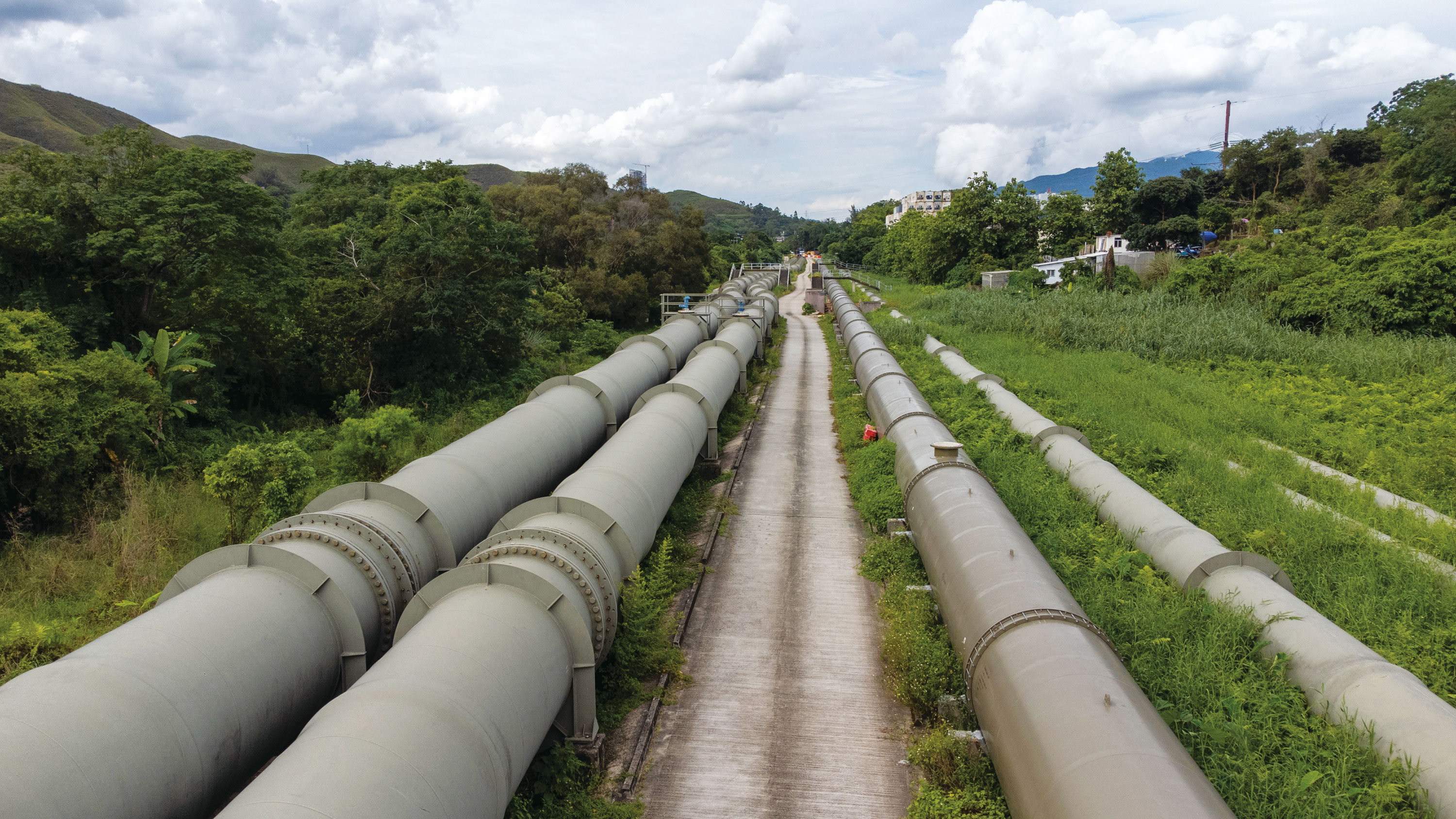The Dongjiang water pipeline