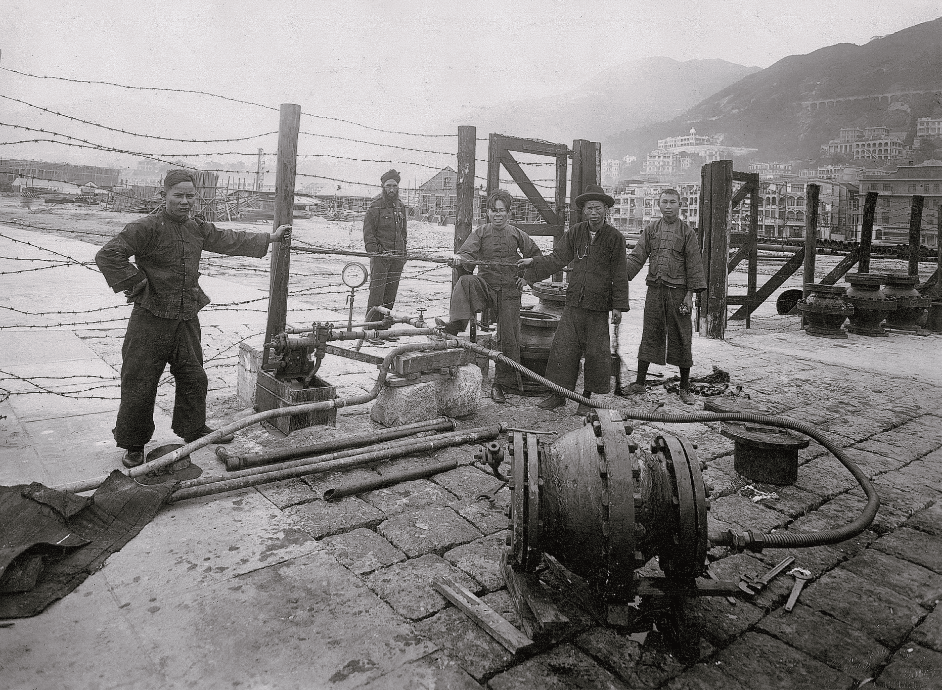 The first submarine pipeline in Hong Kong was completed in 1930