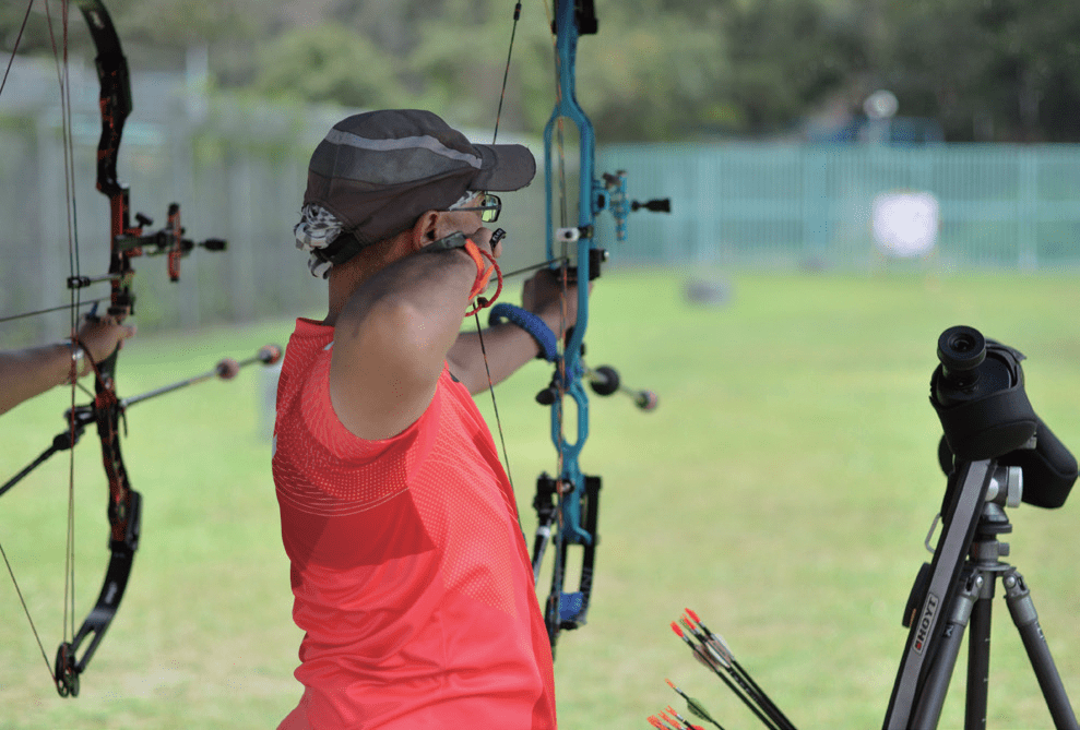 People using a service reservoir rooftop for recreational activities