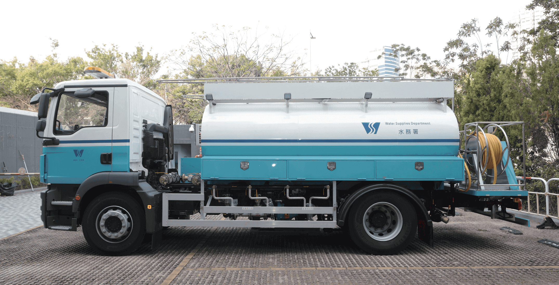 In the event of any unexpected situation, the WSD will deploy water wagons to supply emergency temporary fresh water to affected consumers
