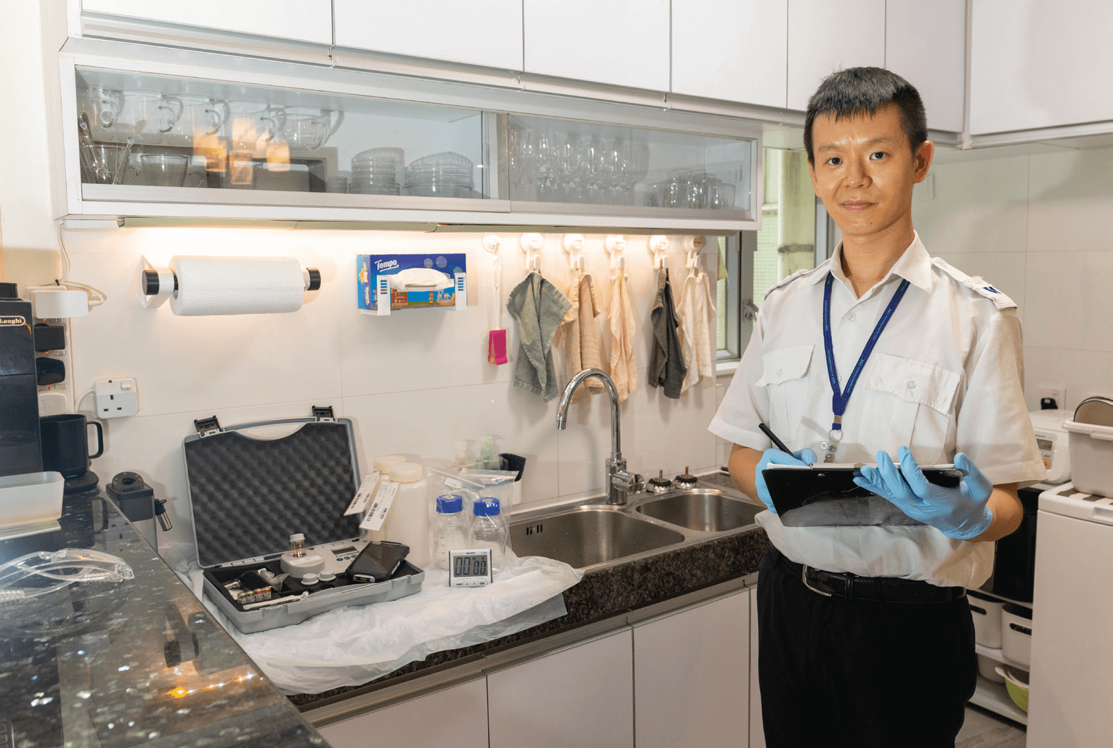 CHUNG Hon-ming, Water Sampler of the WSD