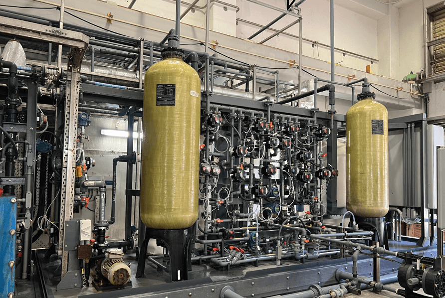 On-site chlorine generation