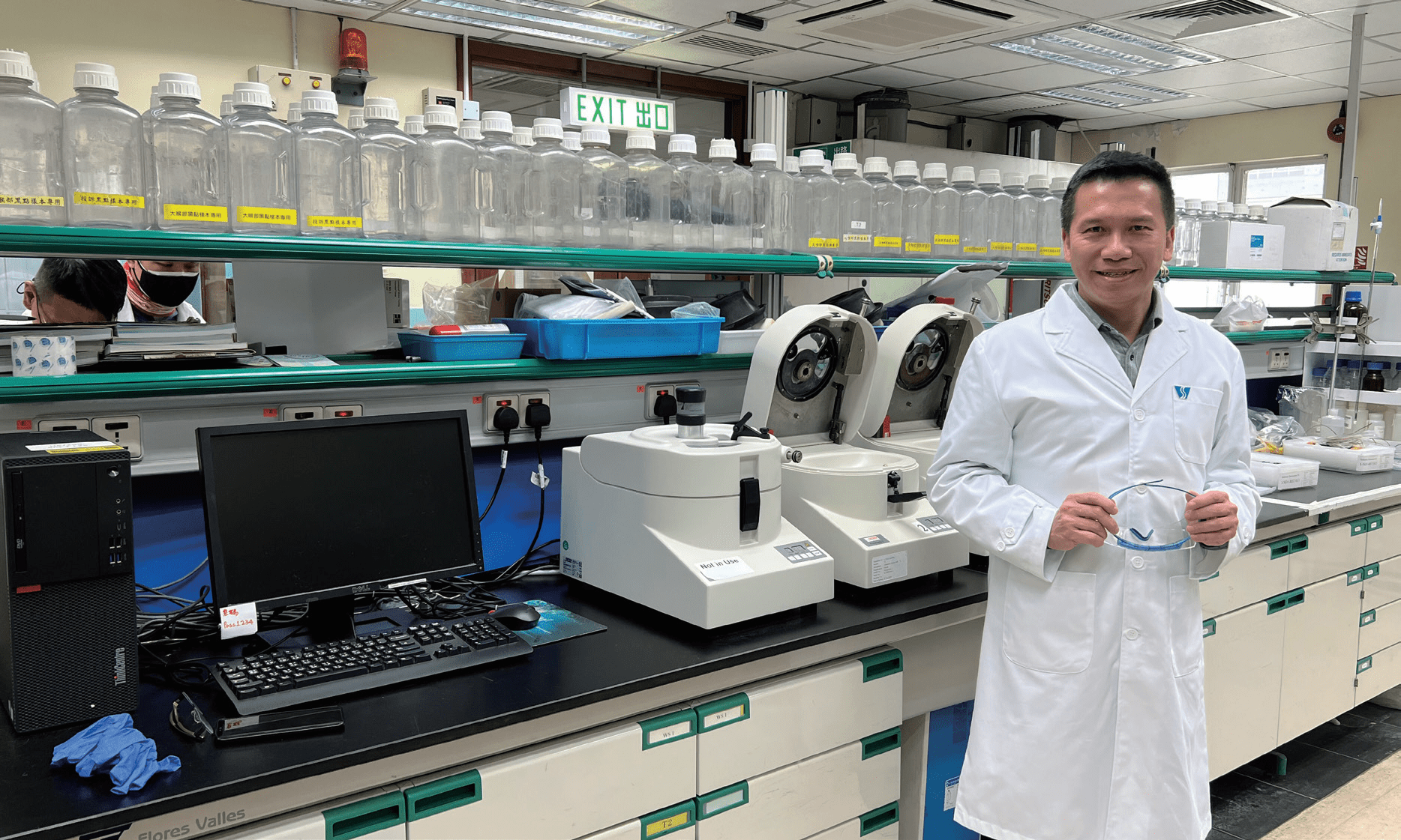  Senior Waterworks Chemist, TANG Ki-lai says the introduction of artificial intelligence into the monitoring system would improve the system’s analytical capabilities