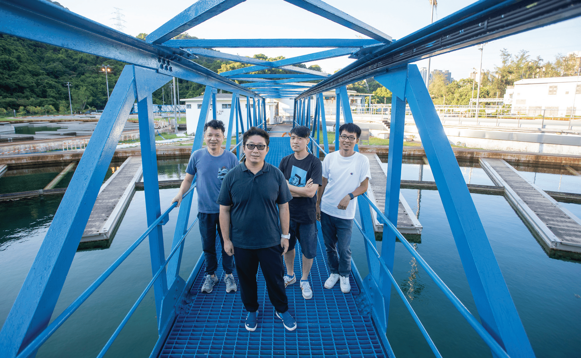 TANG Cho-fung, the STWTW Plant Manager, says the plant’s raw water sources are the most complex amongst all the treatment plants