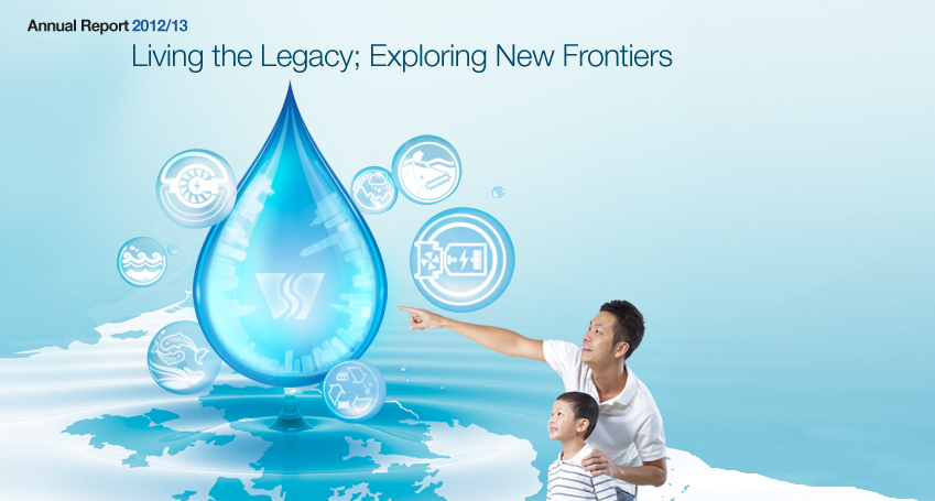 Annual Report 2012/13 Living the Legacy; Exploring New Frontiers
