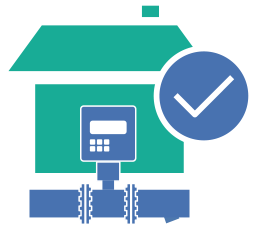 households have flow controllers installed