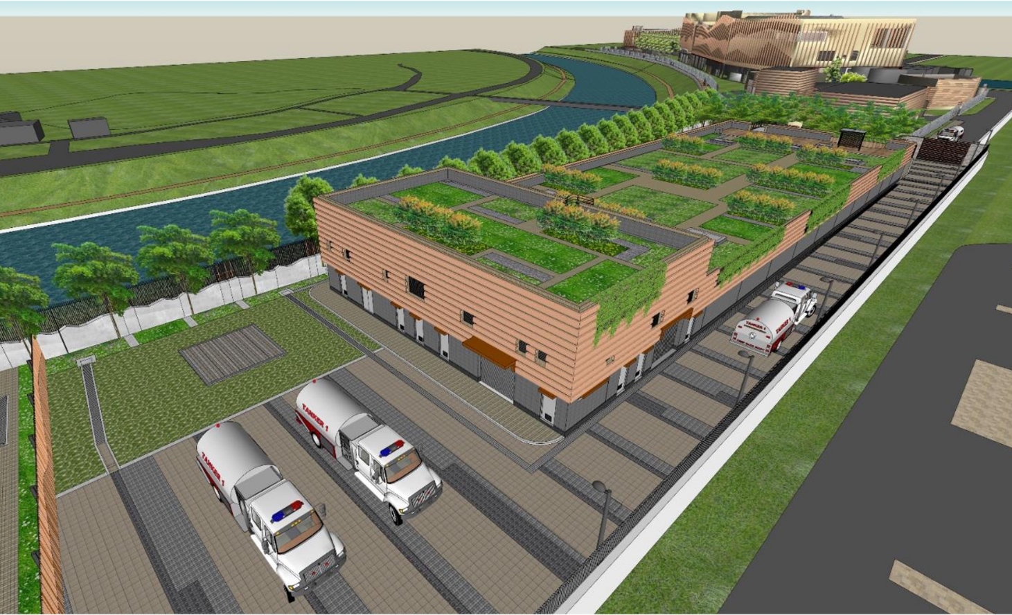 Shek Wu Hui Water Reclamation Plant