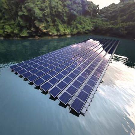 浮动太阳能发电系统