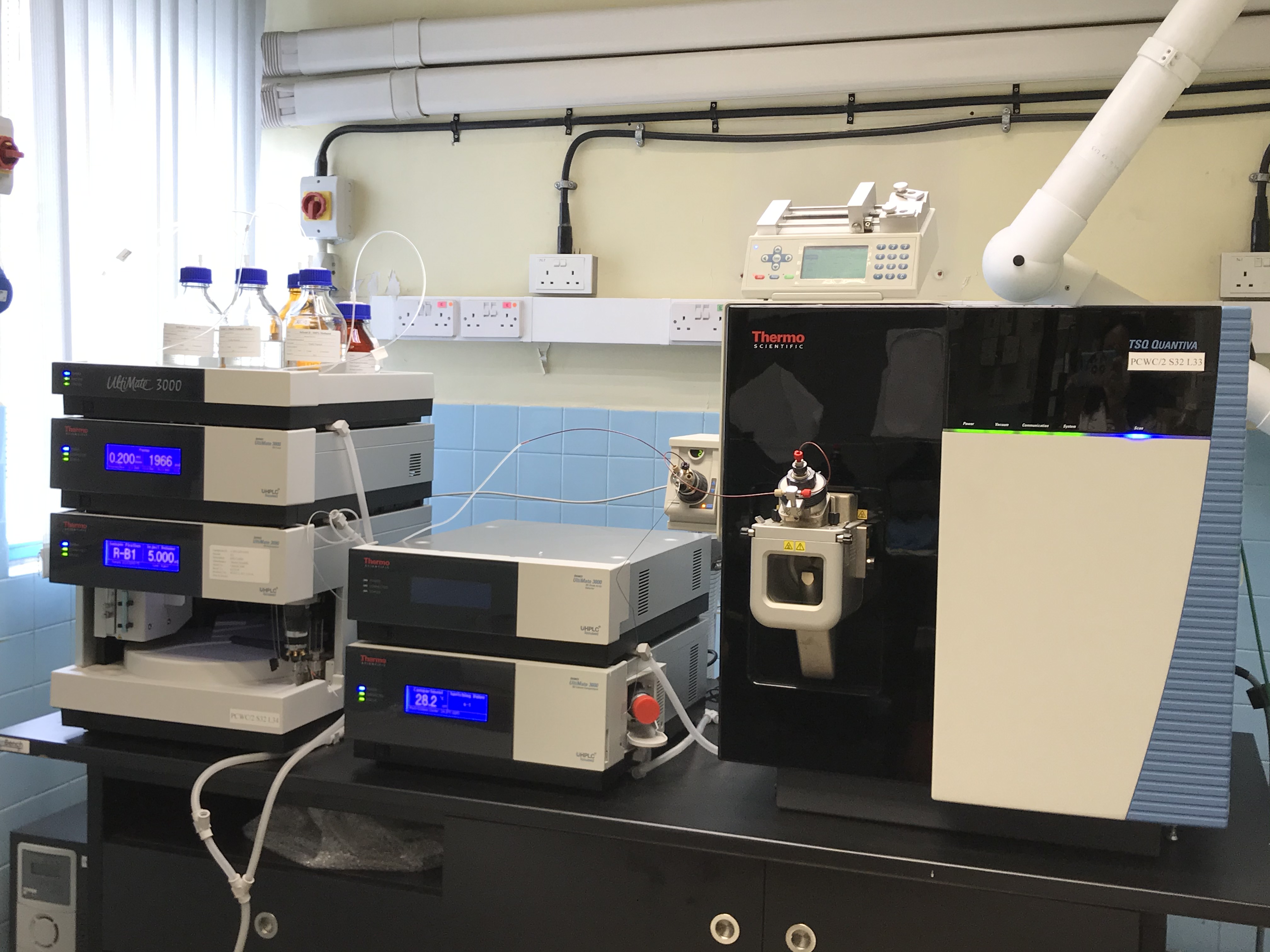 High Performance Liquid Chromatograph with Tandem Mass Spectrometer (HPLC-MS/MS)