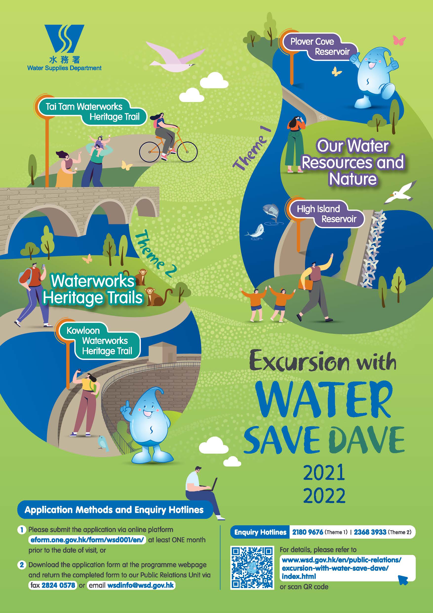 Excursion with Water Save Dave Poster