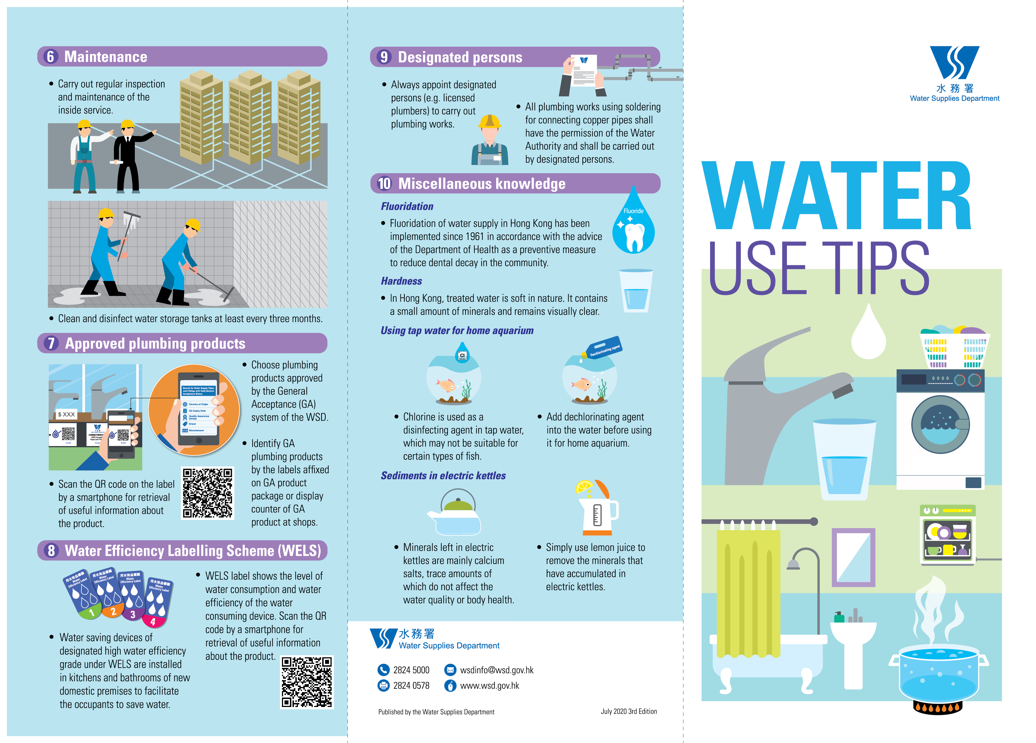 Water Use Tips Leaflet
