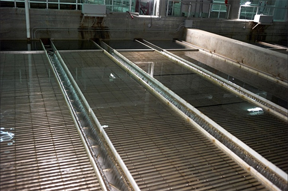 High Rate Sedimentation Tank with Lamella Plant