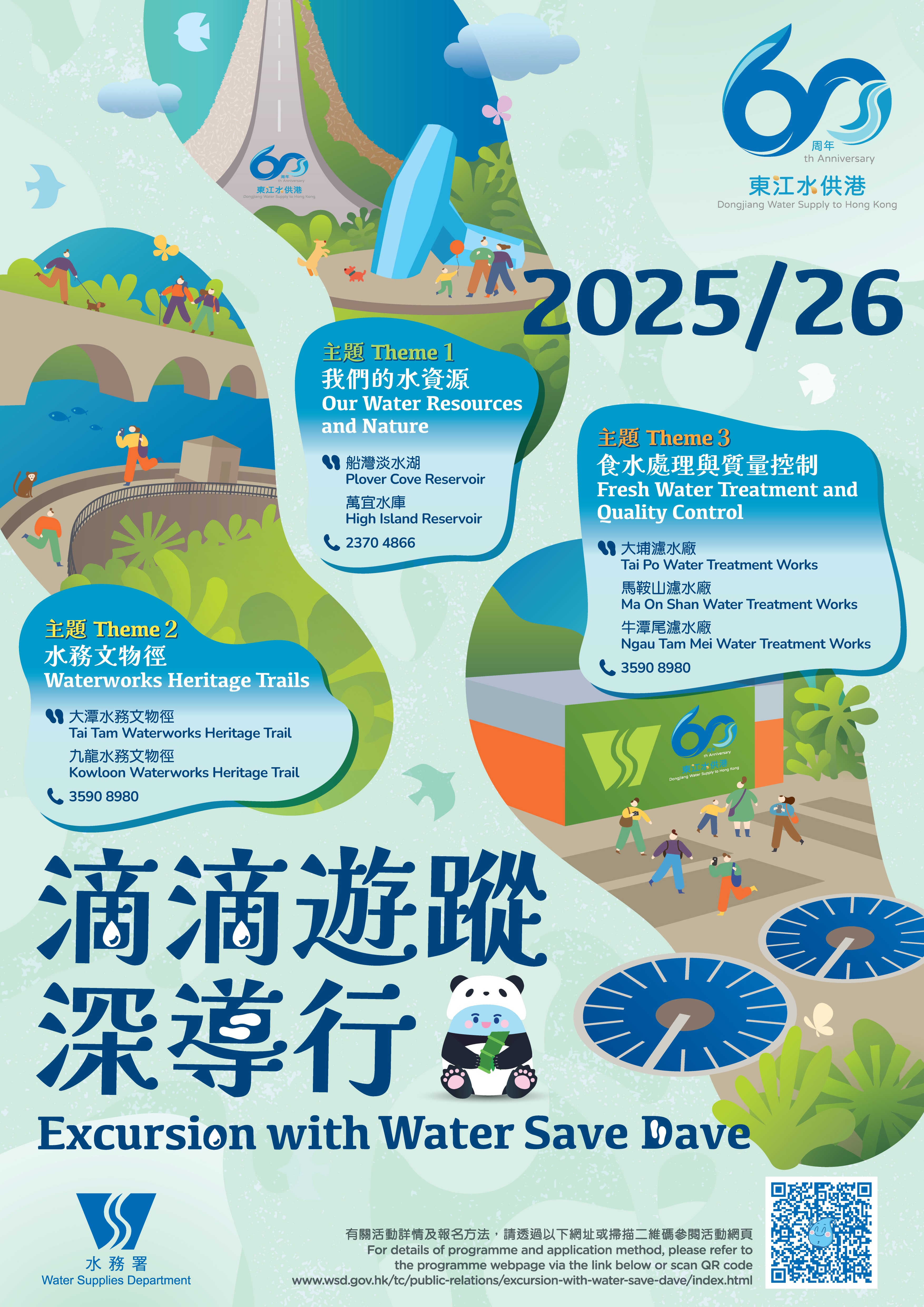 Excursion with Water Save Dave Poster