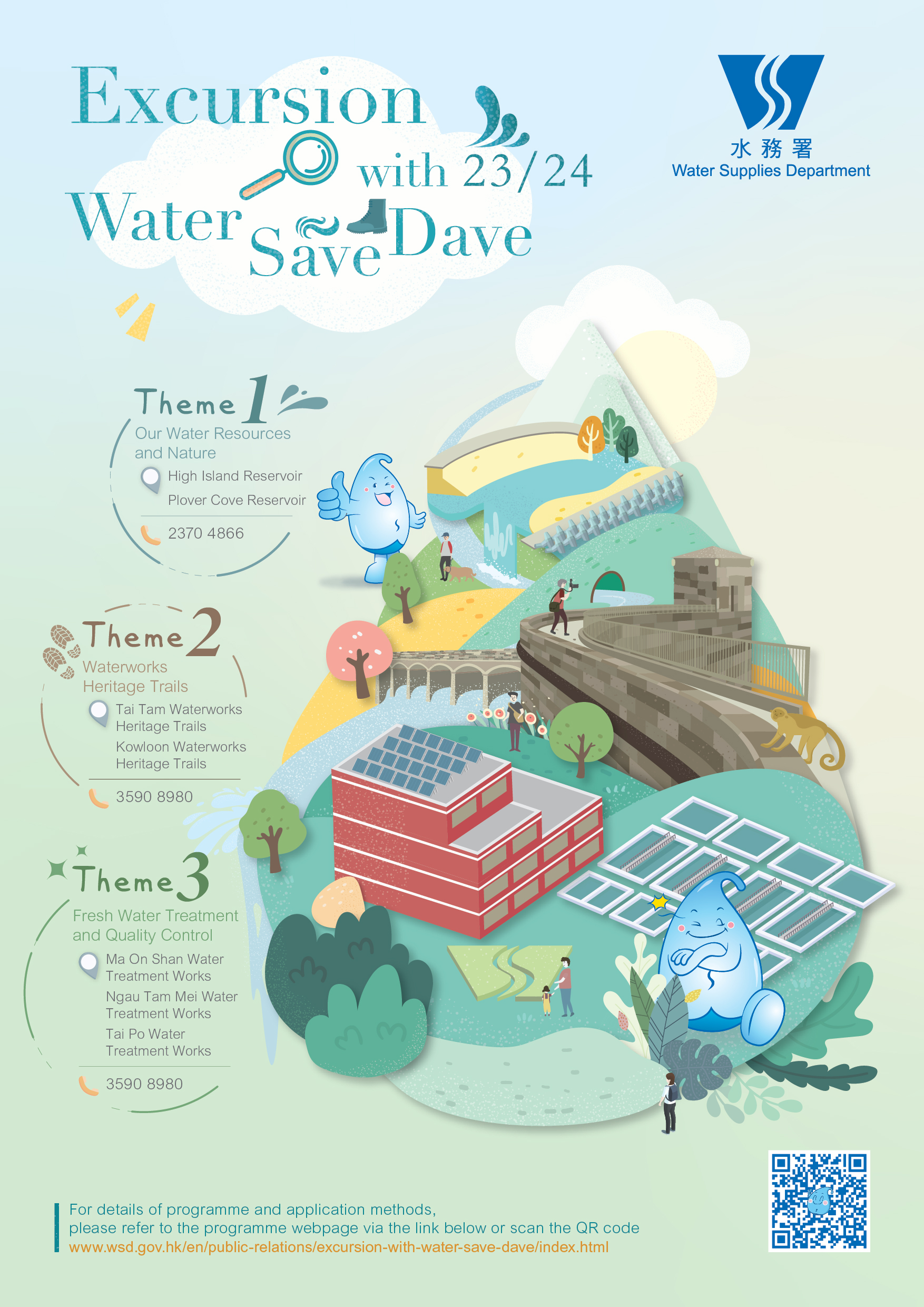 Excursion with Water Save Dave Poster