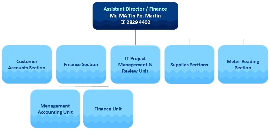 Organisation Chart of Finance Branch