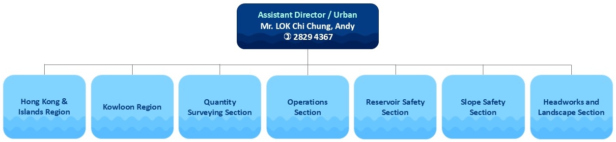 Organisation Chart of Supply and Distribution (Urban) Branch