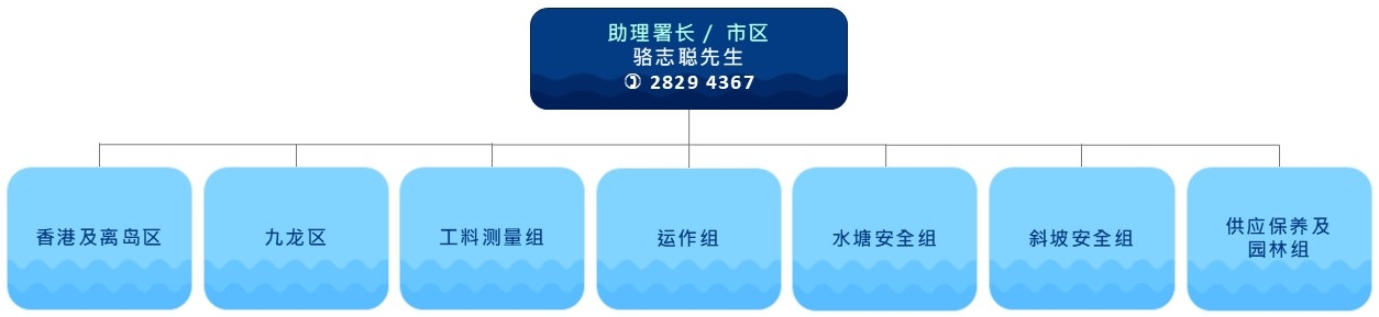 供应及分配(市区)科组织图
