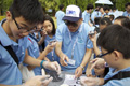 Test on the quality of water under WSD chemist's guidance