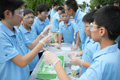 Test on the quality of water under WSD chemist's guidance