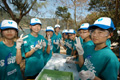 A small group of participants finished the tests