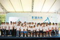 Participant representatives on the stage