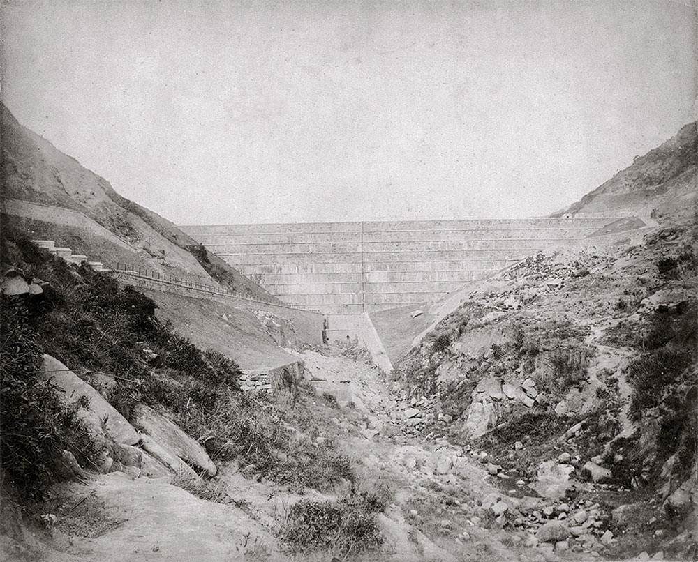 大潭水塘壩──攝於1888年
